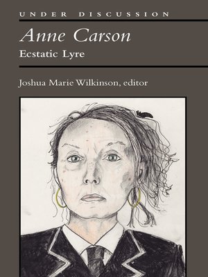 cover image of Anne Carson
